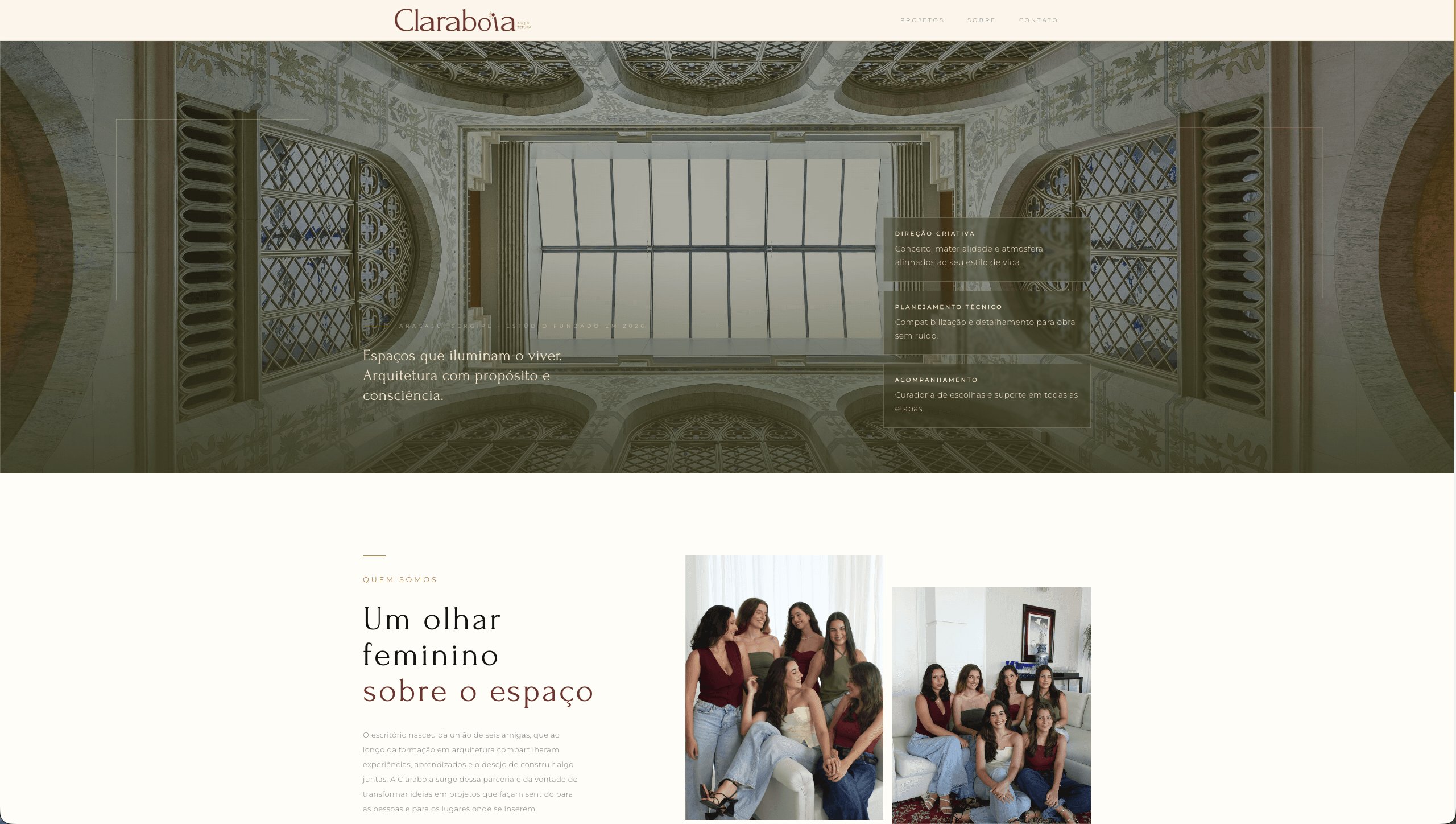 Claraboia Arquitetura